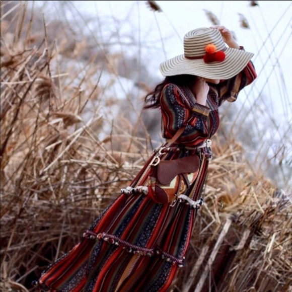 Authentic RARE Vintage Christian Dior Kilim Saddle Bag - Picture 8 of 16